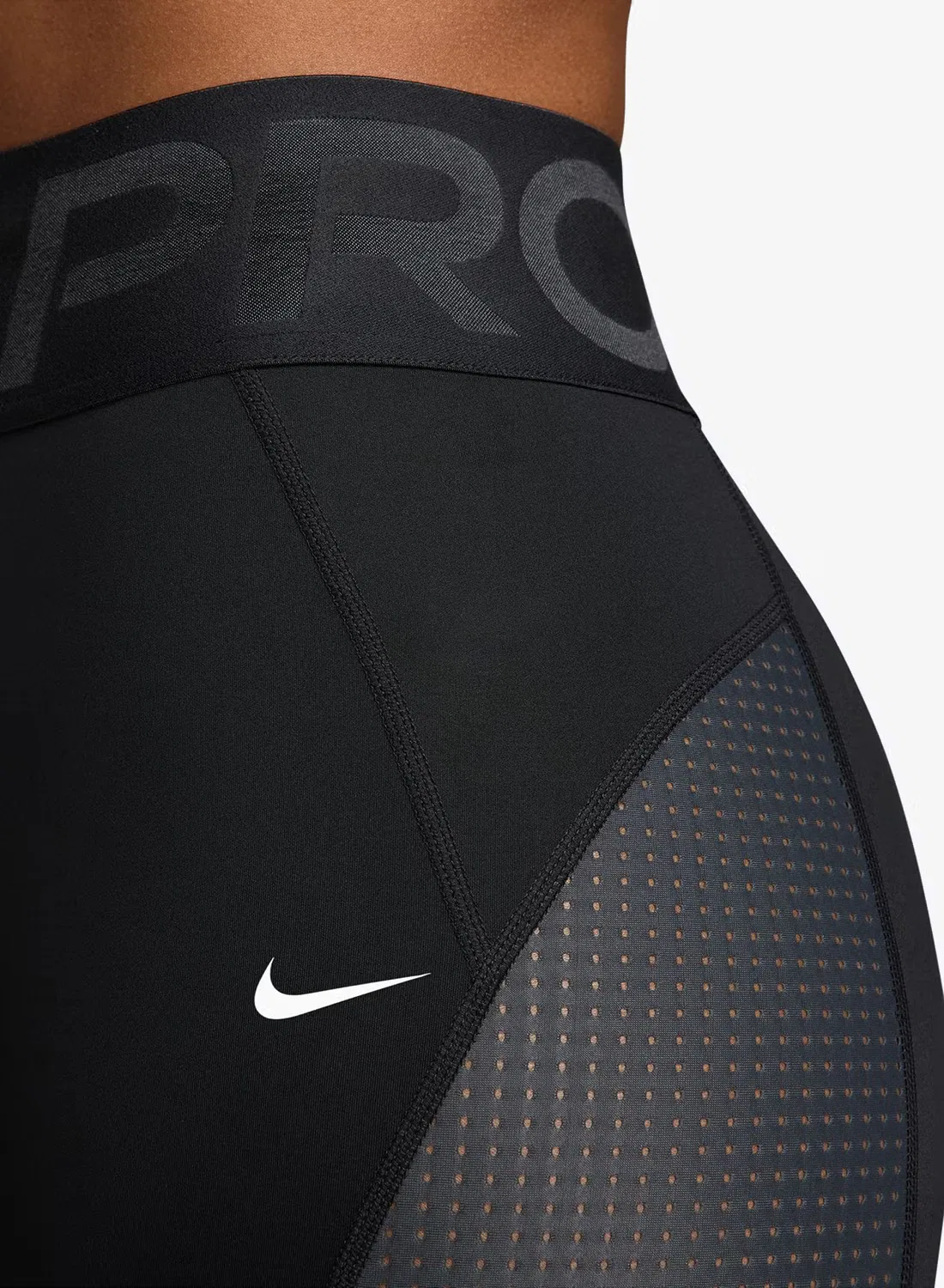 Леггинсы с высокой посадкой Pro Dri-Fit Sculpt Nike, черный — фото 3