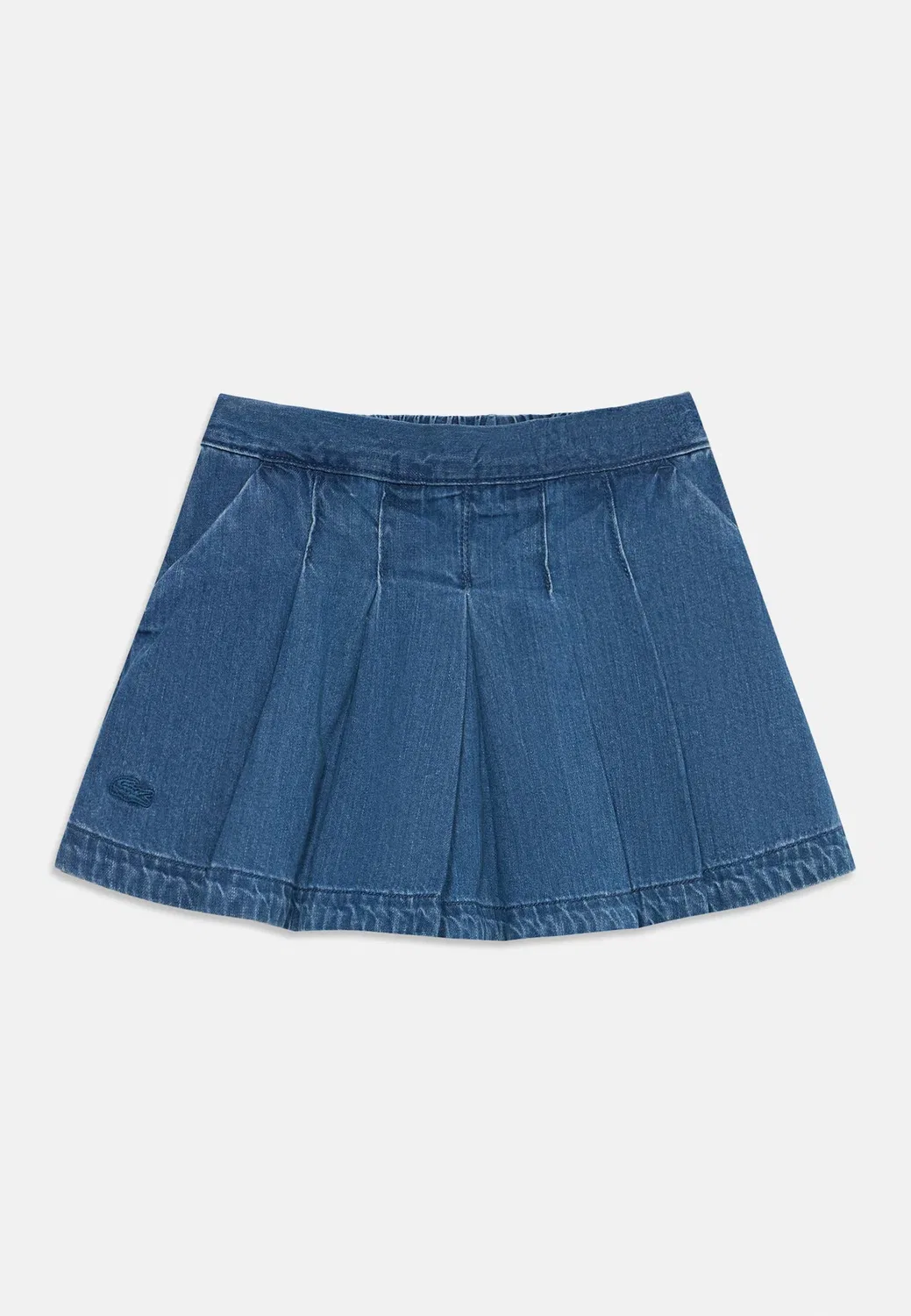 Юбка-Шорты - джинсовая юбка Lacoste, Blue Denim — фото 3