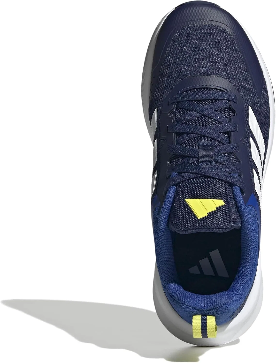 Детские кроссовки для мальчиков с шнуровкой Fortarun 4.0, Dark Blue/White/Team Royal Blue — фото 2