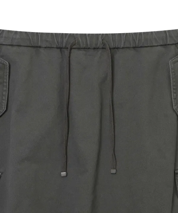 Юбка мини карго баллон, Women's Cargo Balloon Mini Skirt Superdry, угольный — фото 4