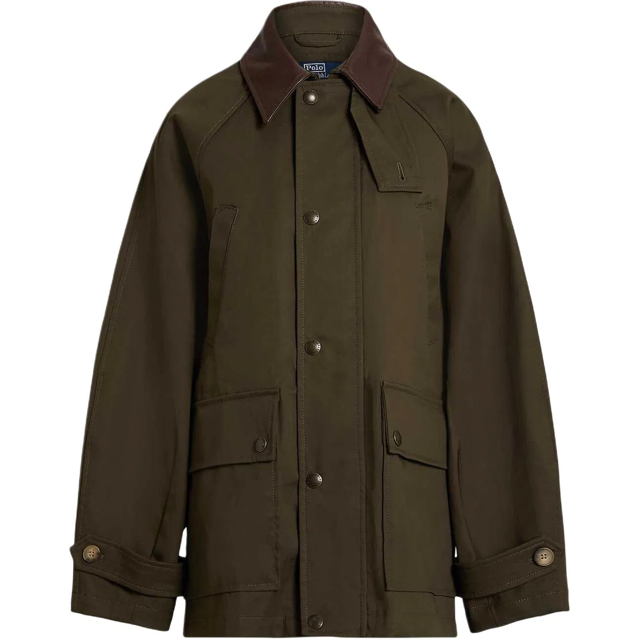 Женское пальто оливковое Polo Ralph Lauren, Olive Green