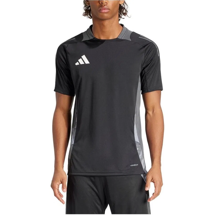 Футболка спортивная с длинным рукавом adidas TIRO24 C Tr Jsy, Черный — фото 3