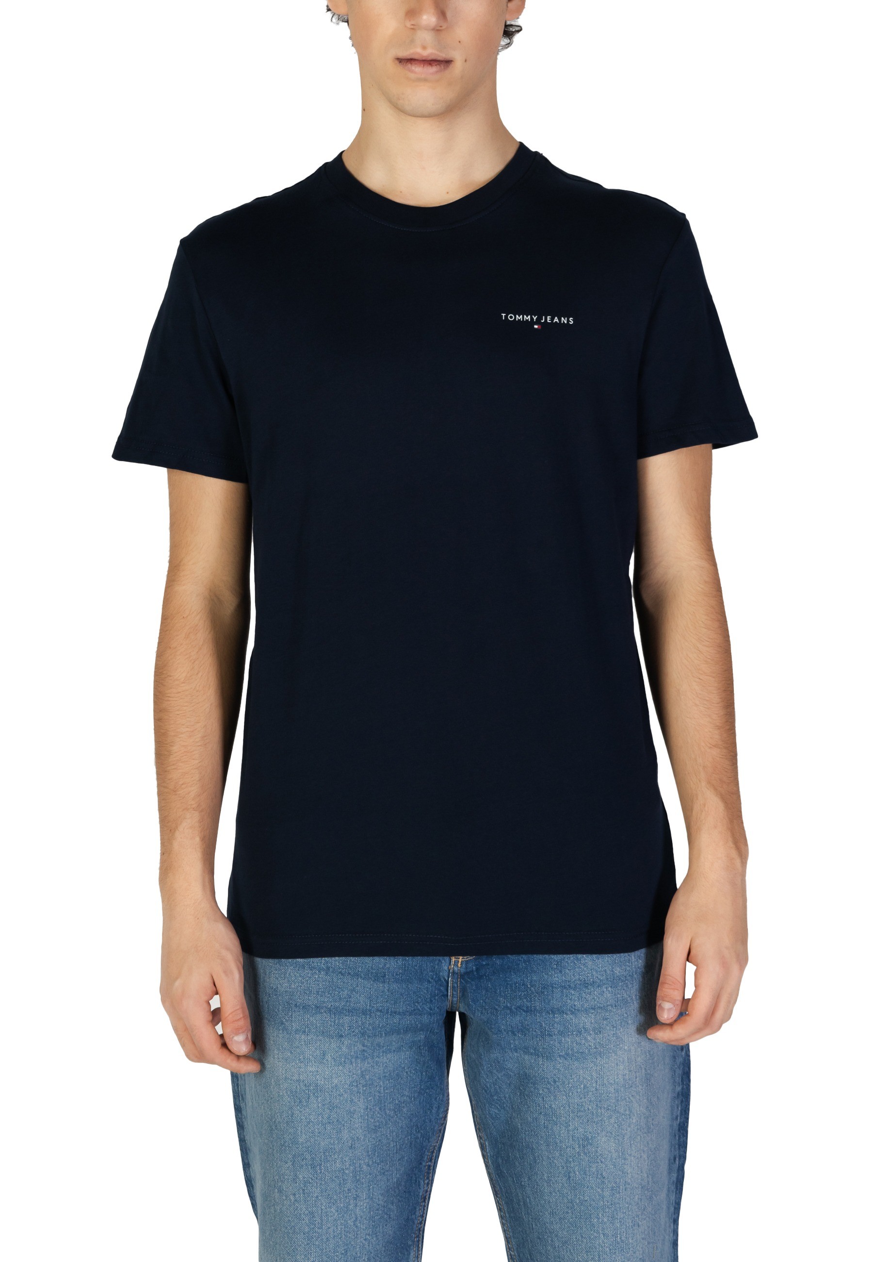 

Футболка мужская Tommy Jeans хлопковая однотонная, синий