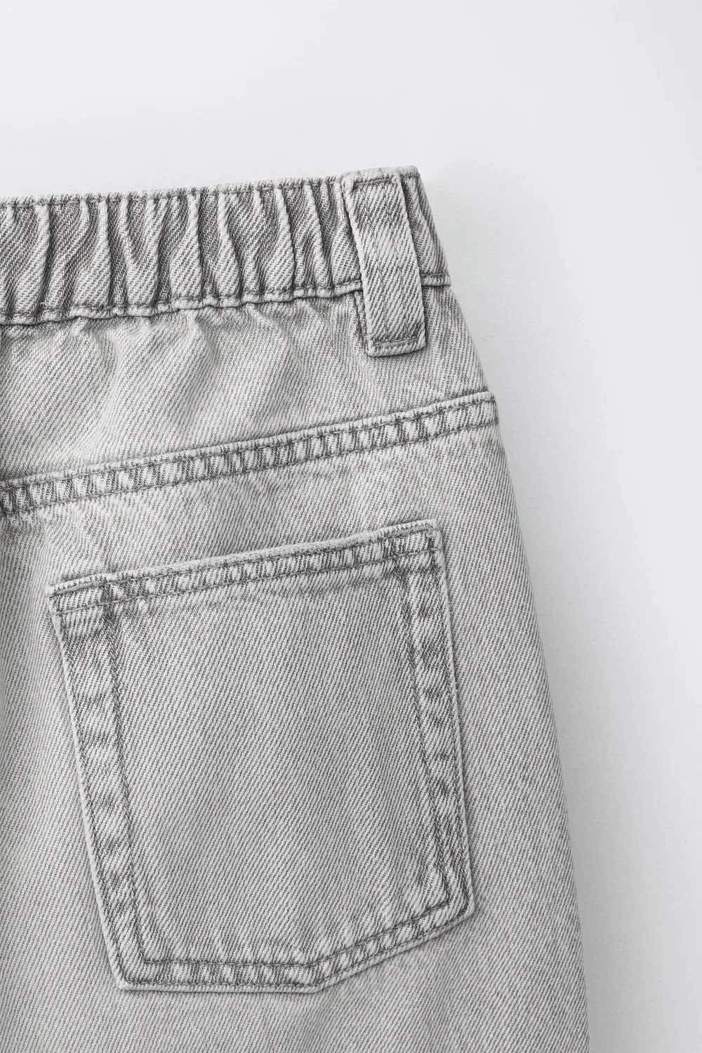 Джинсы-шары ZARA, Grey — фото 4