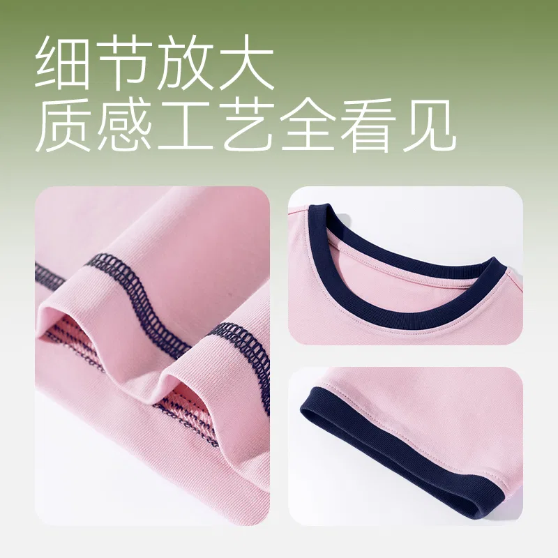 Детская футболка с коротким рукавом, хлопковая, Apricot/H Return Black Silicone K, WARRIOR — фото 4