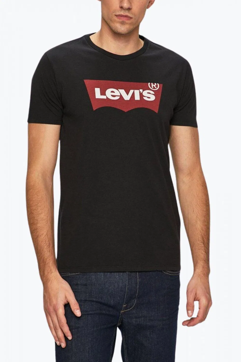 Мужская футболка с коротким рукавом Levi's, Schwarz