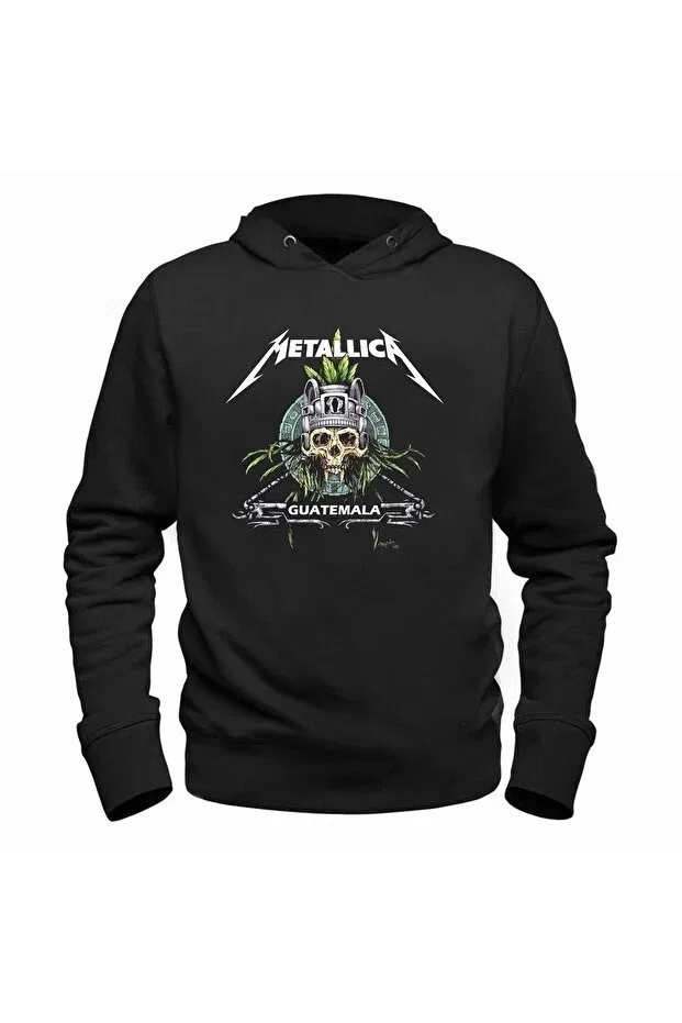 Детское худи с принтом для девочек Metallica Alfa Tshirt, Black