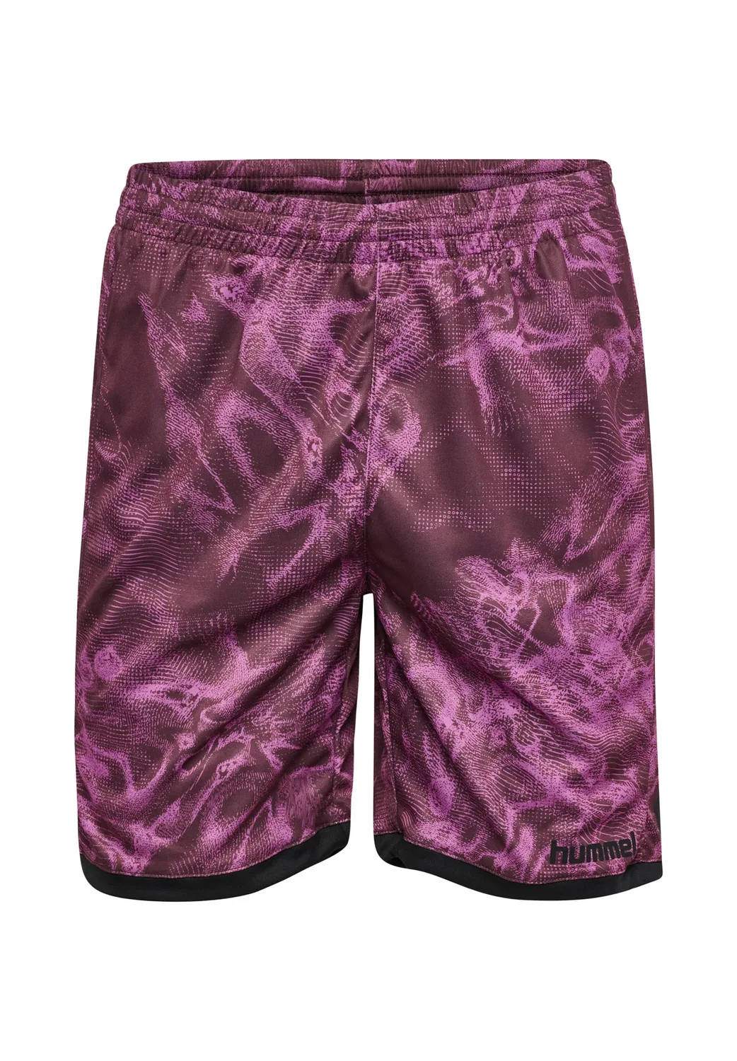 Детские спортивные шорты Hmlblaze club26 с графическим принтом, унисекс Hummel, Liatris Huckleberry