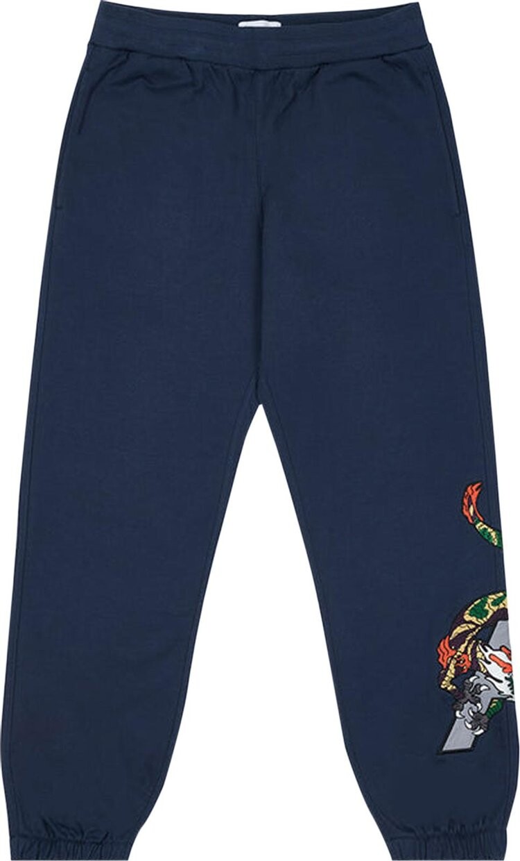 

Спортивные брюки Palace Dragon Sweatpants 'Navy', синий