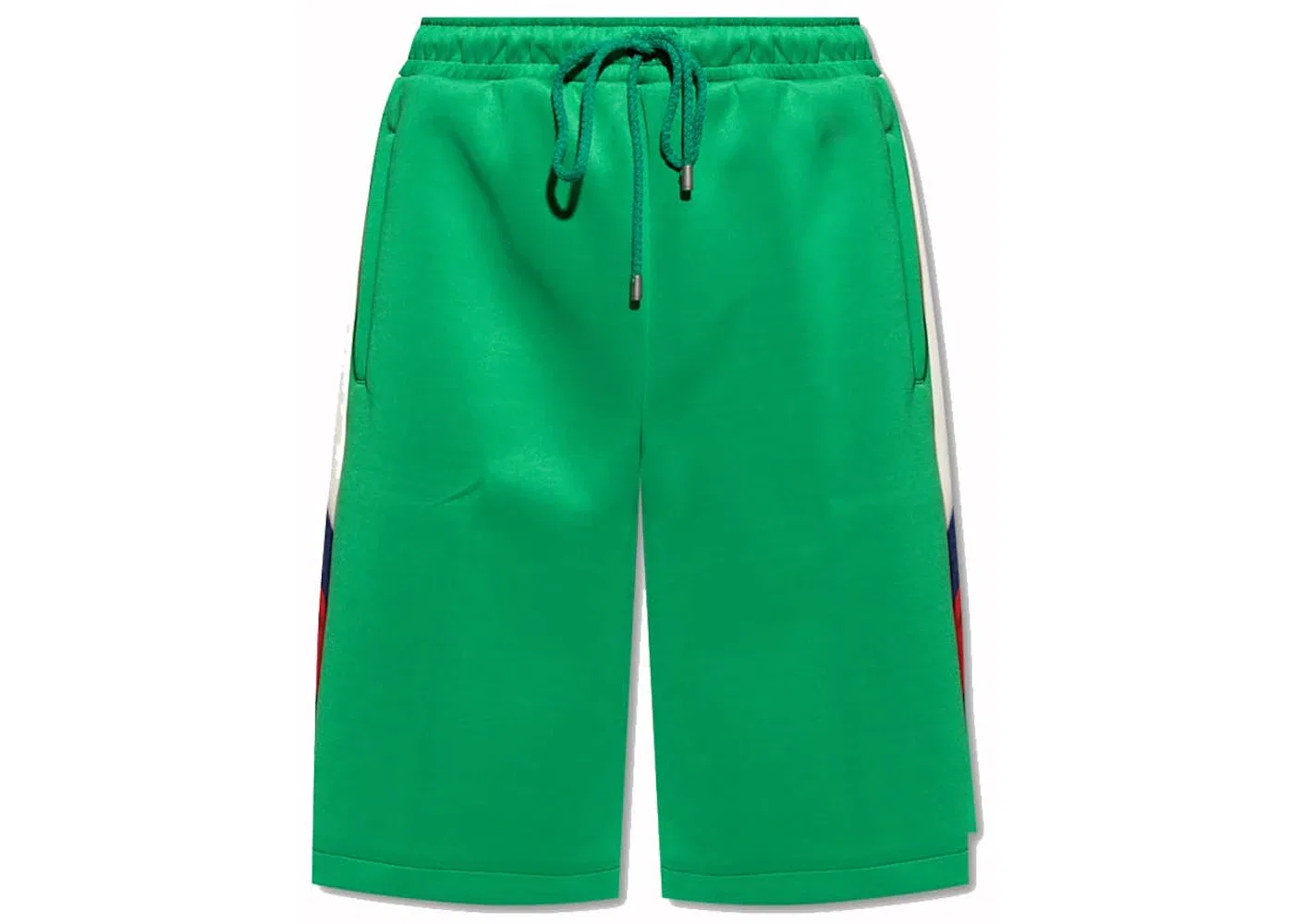 Мужские шорты с боковыми полосками Gucci, Green