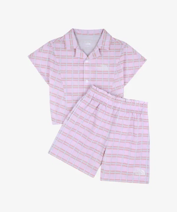 Футболка с коротким рукавом Breezeway Set, The North Face Kids, розовый