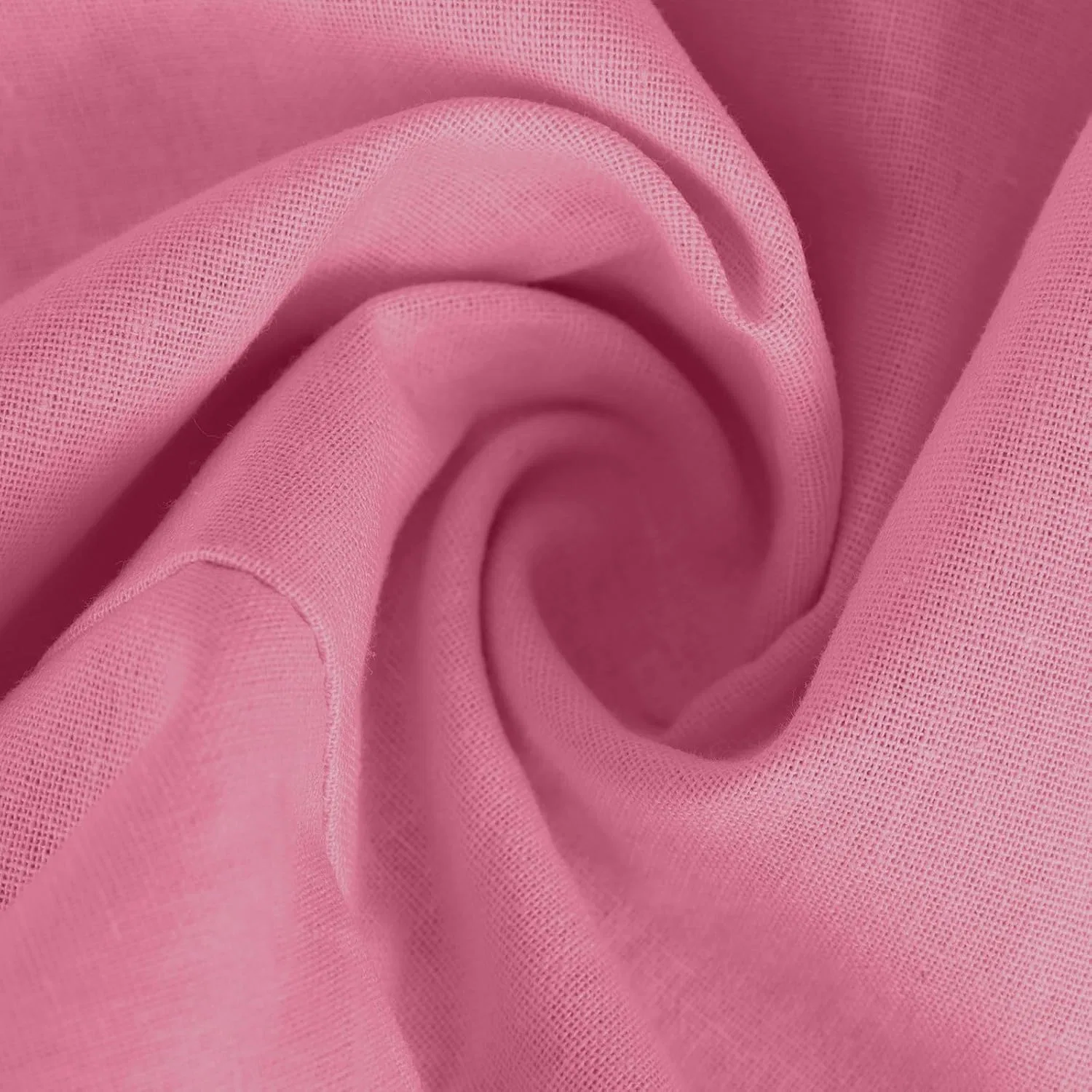 Женское летнее платье-рубашка с воротником свободного кроя, Hot Pink — фото 4