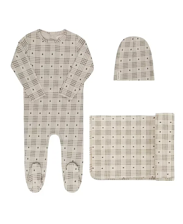 Детский комплект с принтом Take Me Home Set Ely'S & Co., Tan