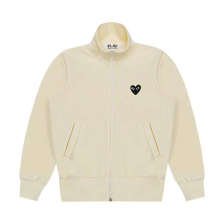 

Толстовка Comme des Garçons PLAY Big Black Heart Sweatshirt 'Off-White', белый