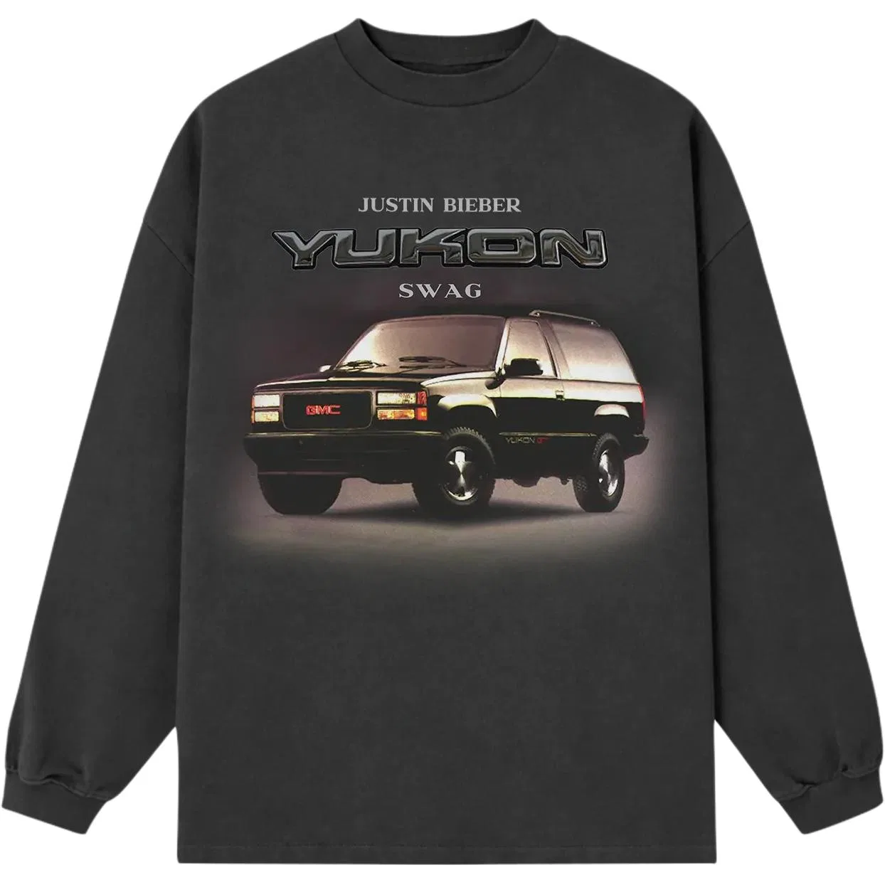 Детская футболка с коротким рукавом YUKON T Shirt SKYLRK, Charcoal Gray