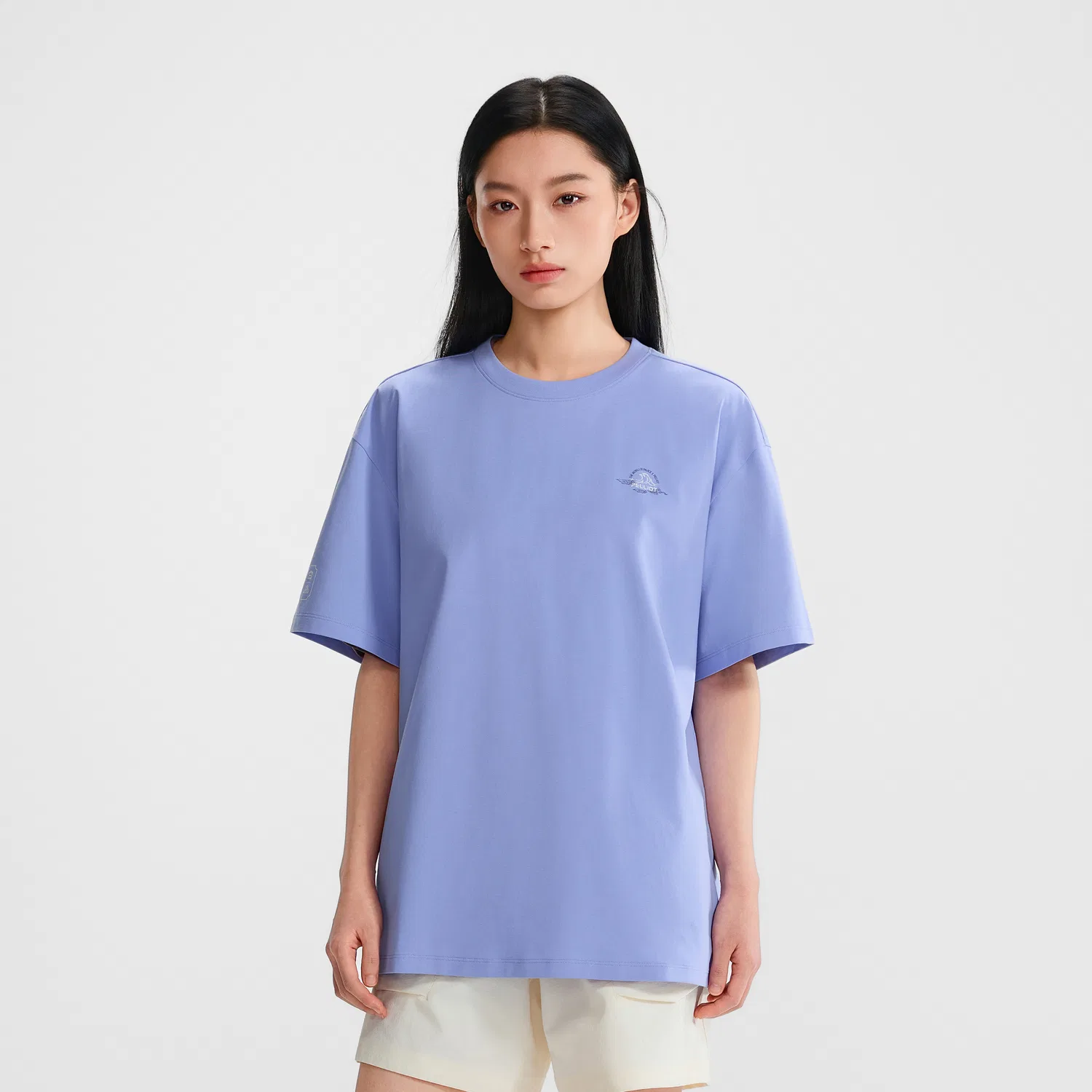 Детская футболка с круглым вырезом PELLIOT, Ling Sand Purple — фото 4