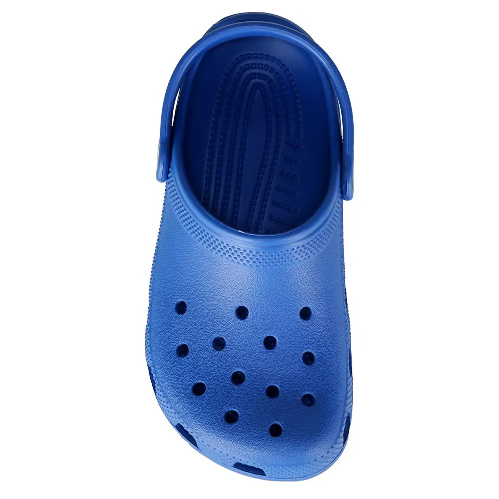 Классические детские сабо Crocs, Blue Bolt — фото 4