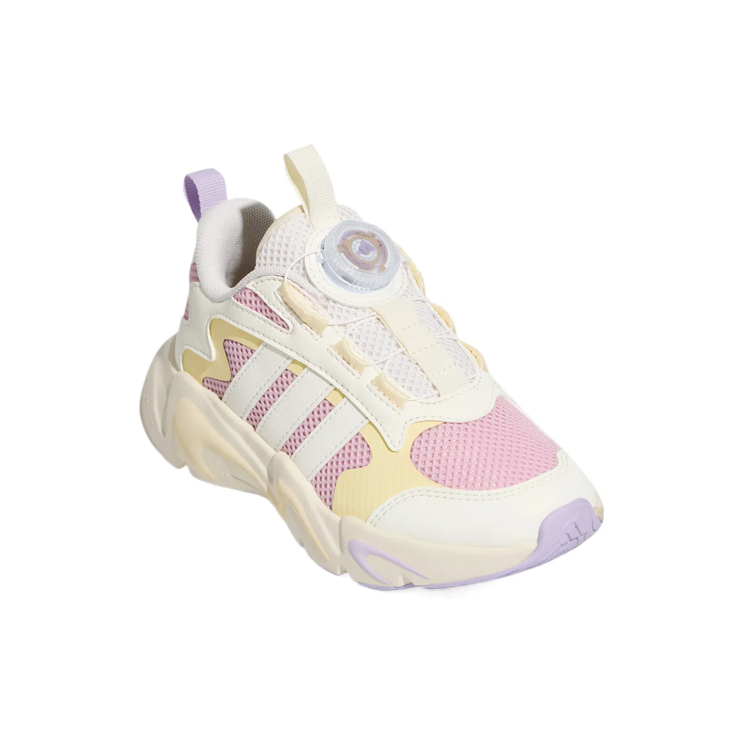 Детские кроссовки для бега Adidas, Light Purple/Jade White/Warm Vanilla — фото 4
