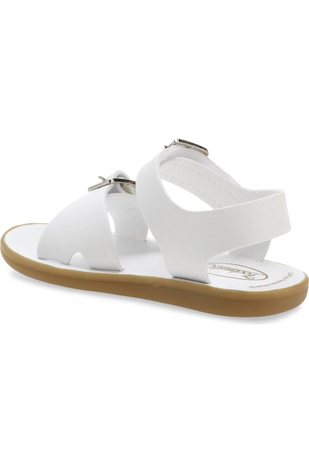 Сандалии детские водонепроницаемые Tide Footmates, White Micro — фото 2