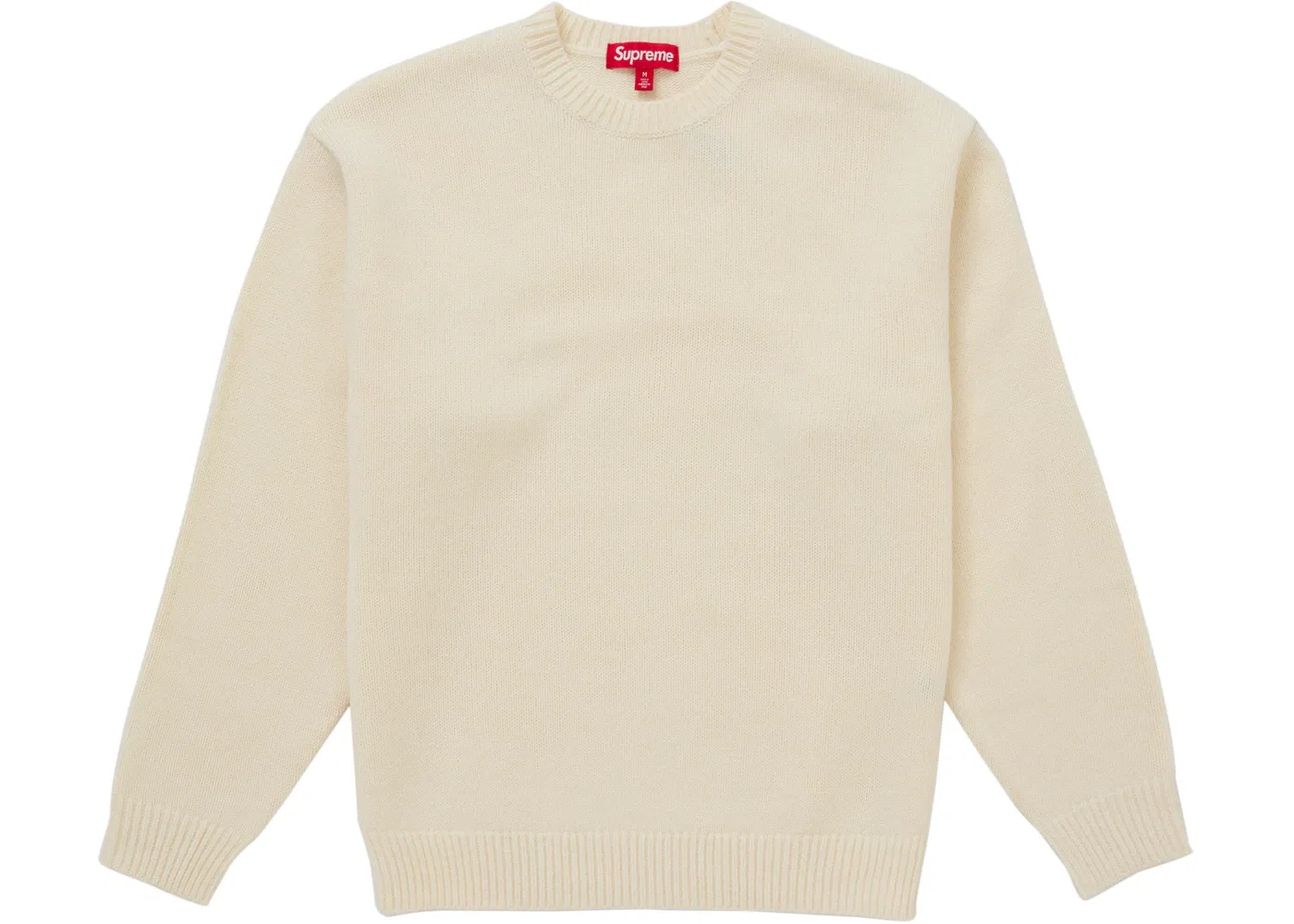 Мужской свитер с длинным рукавом Supreme Sweater, Ivory — фото 2