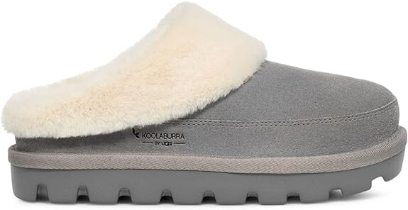 Женские тапочки UGG Tizzey Koolaburra с мехом, серый