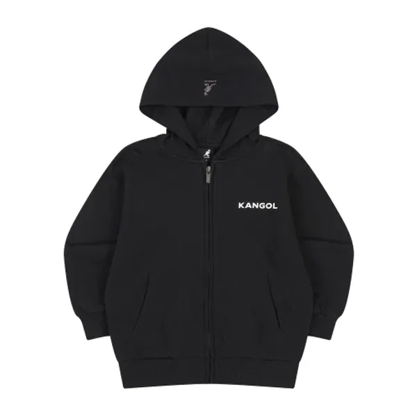 Свитшот с принтом, оверсайз, Kangol Kids, черный