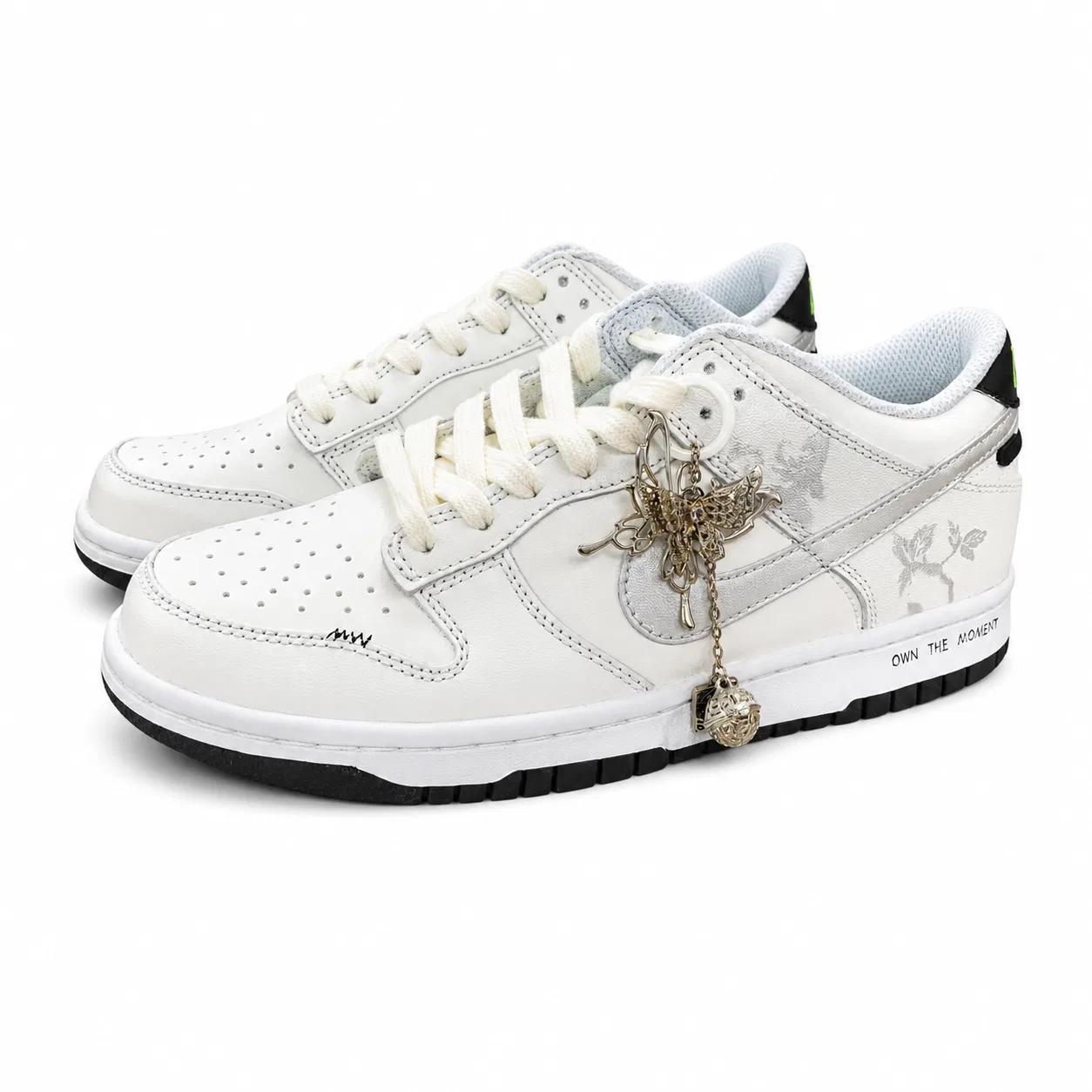 Детские кроссовки для скейтбординга Nike Dunk, Milk White — фото 4