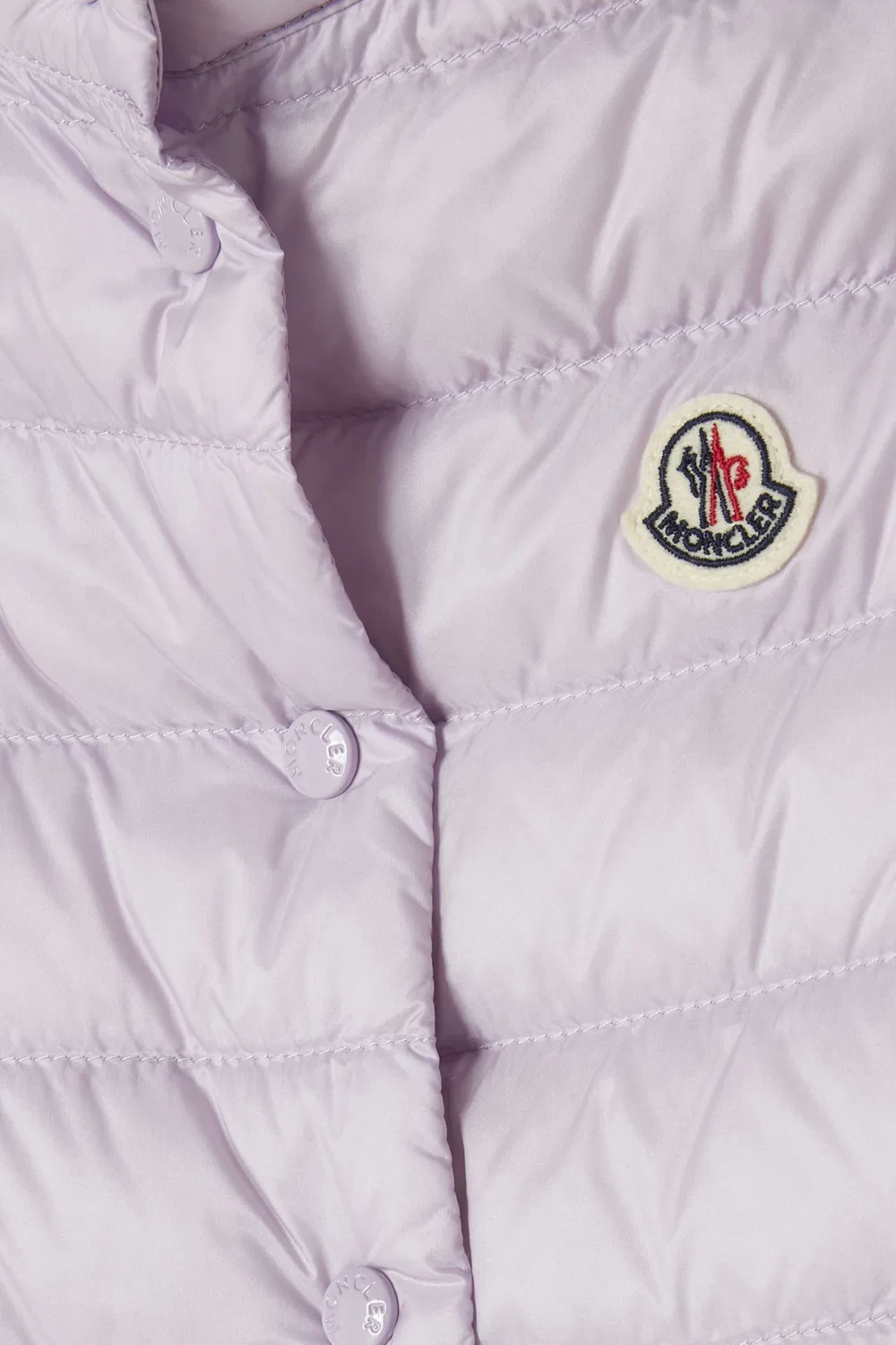 Жилет с пуховым наполнителем Liane Moncler Enfant, розовый — фото 3