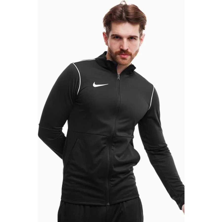 Мужская куртка-свитшот с молнией Dri-FIT Nike, Черный