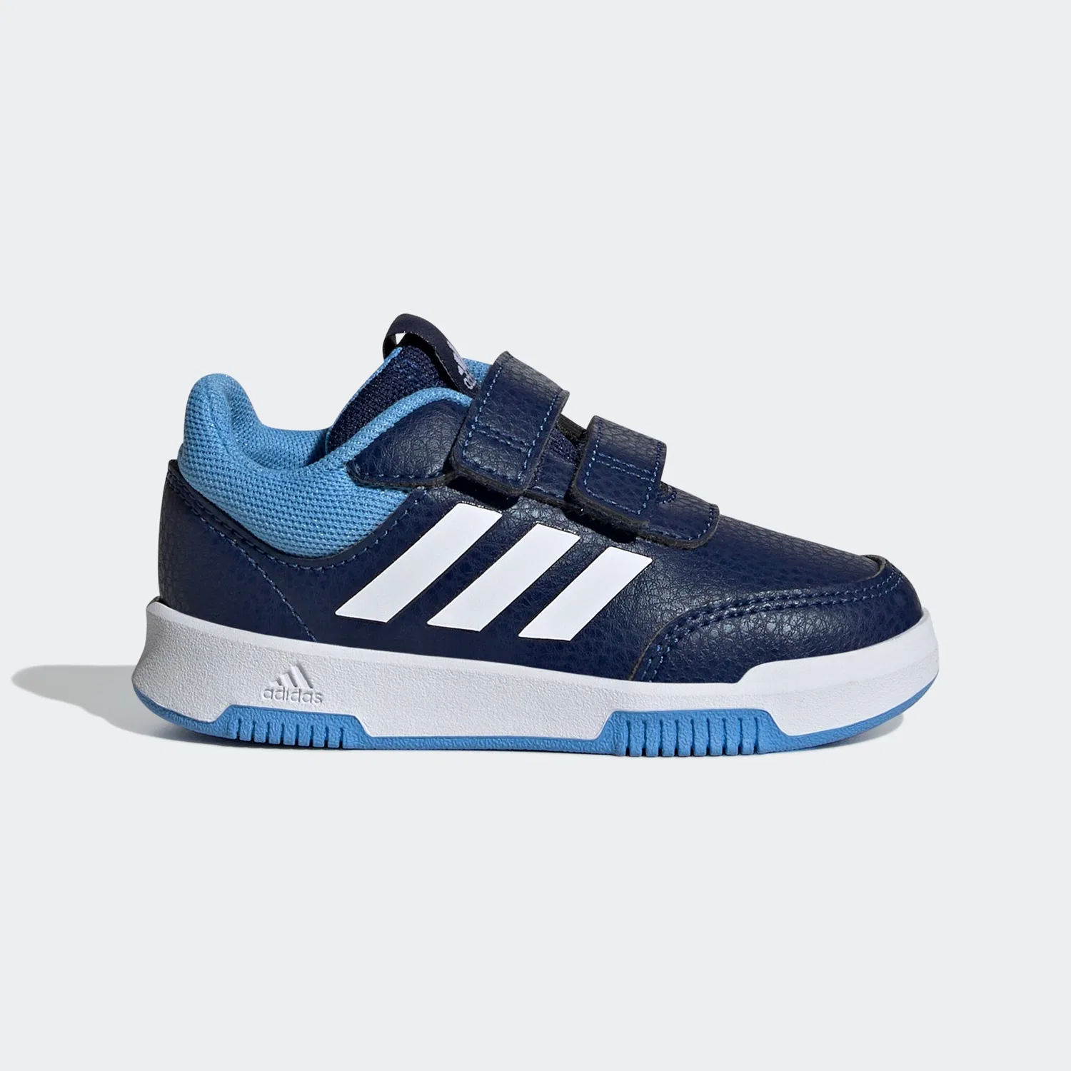 Детские кроссовки для активного отдыха с липучками Adidas Sportswear, Dark Blue / Cloud White / Blue Burst — фото 2