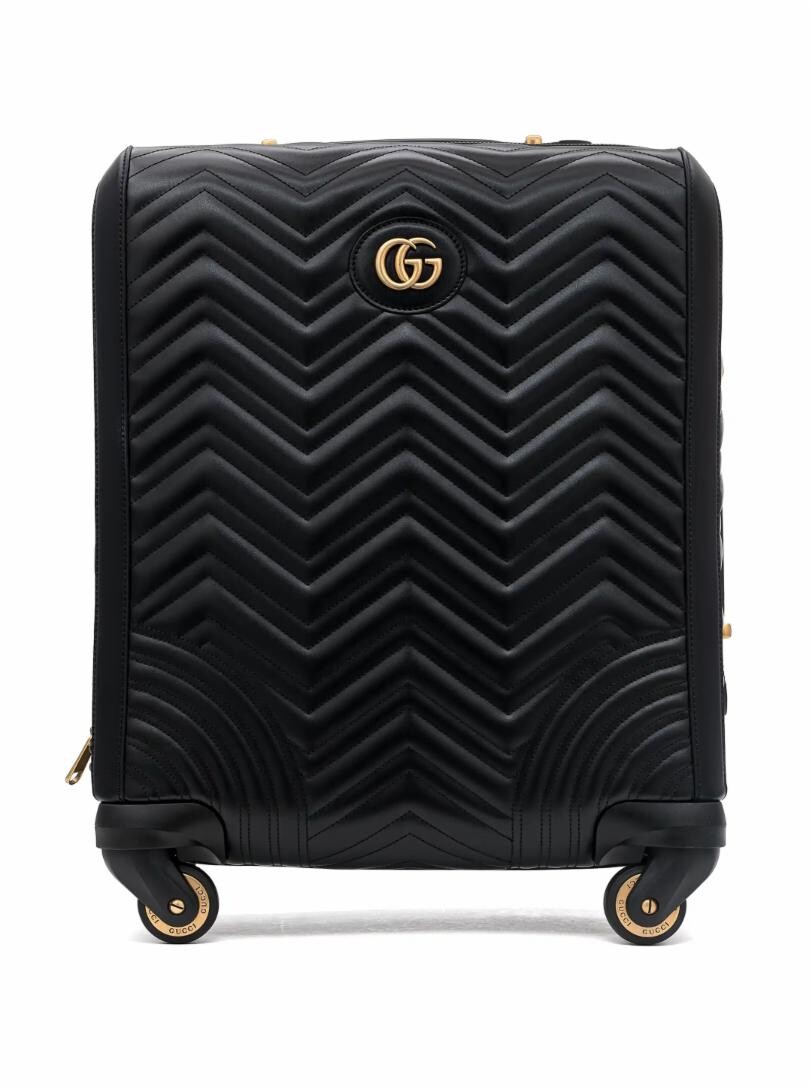 

Кожаный чемодан GG Marmont Gucci