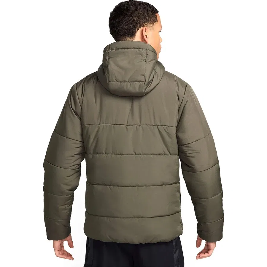 Мужская куртка Nike Sportswear Therma Fit с капюшоном, Ripstop, HF6825-451, Темно-синий — фото 2