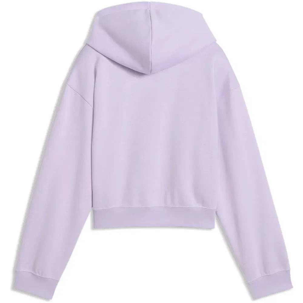 Худи Puma Essential 2 Color Nº1 Logo Short Length, фиолетовый — фото 2