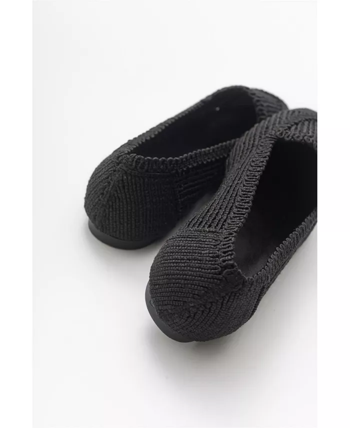 Балетки Mira Knit (женские) Prologue Shoes, черный — фото 4