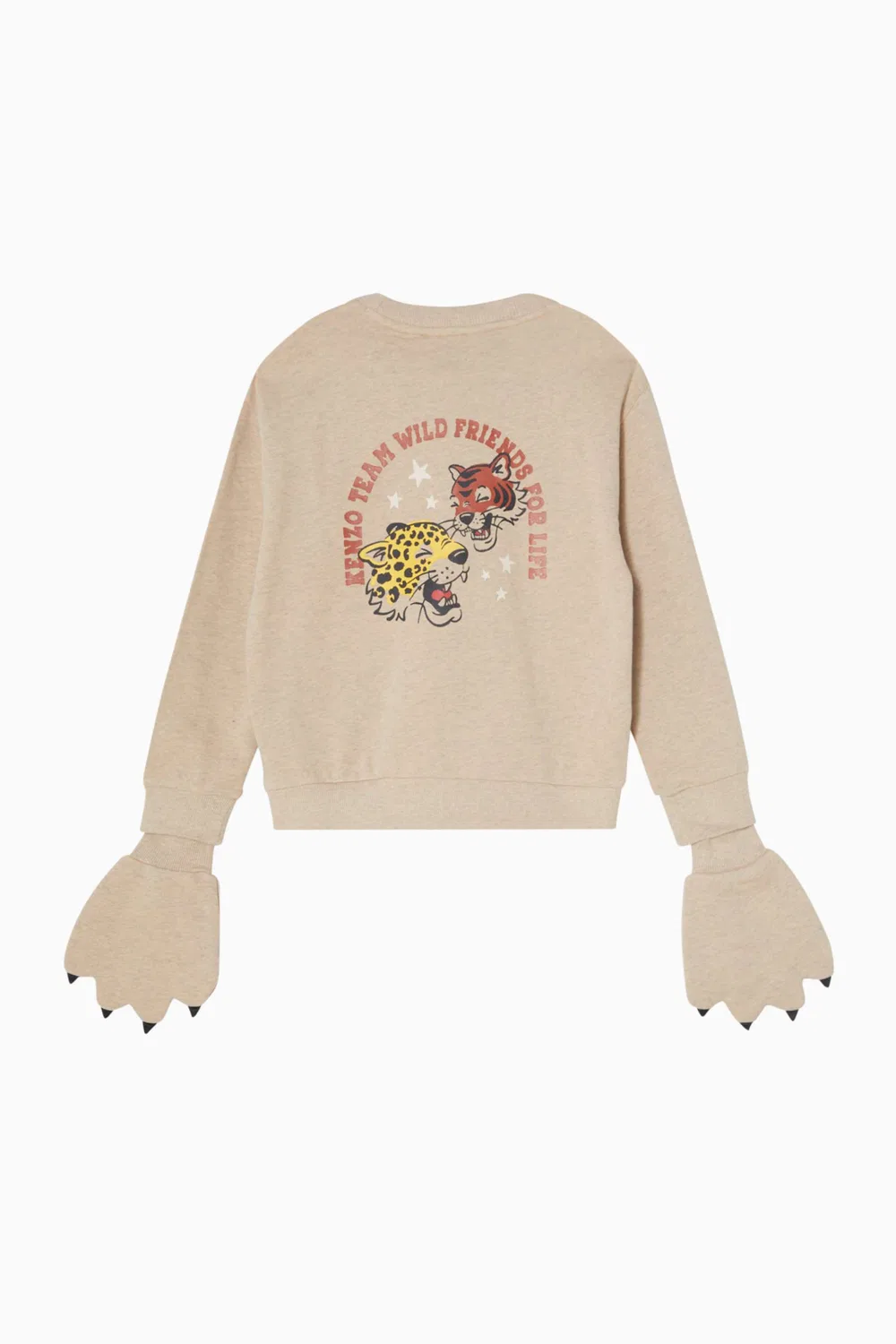 Свитшот хлопковый с принтом Animal Fantasy KENZO KIDS — фото 2