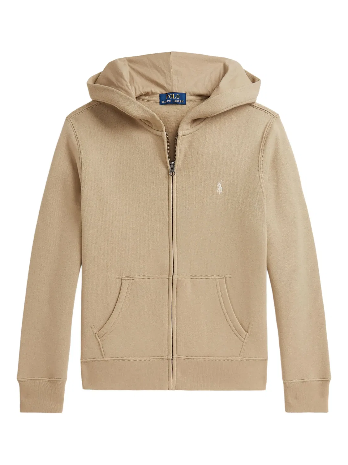Толстовка на молнии с логотипом Polo Ralph Lauren, нейтральные