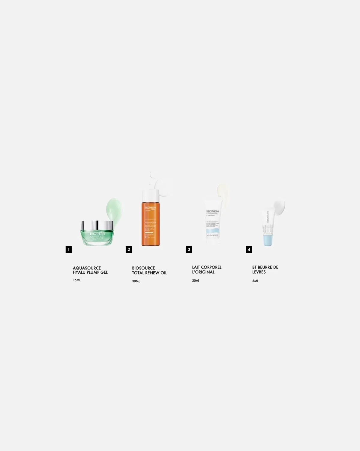 Набор для ухода за лицом AquaSource Hyalu Plump Recruitment Set Biotherm, 1 Stück — фото 3