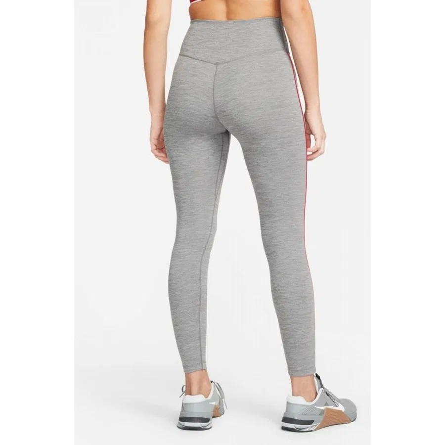 Леггинсы спортивные с карманами One Dri Fit Training Printed Grey Nike, Серый — фото 2