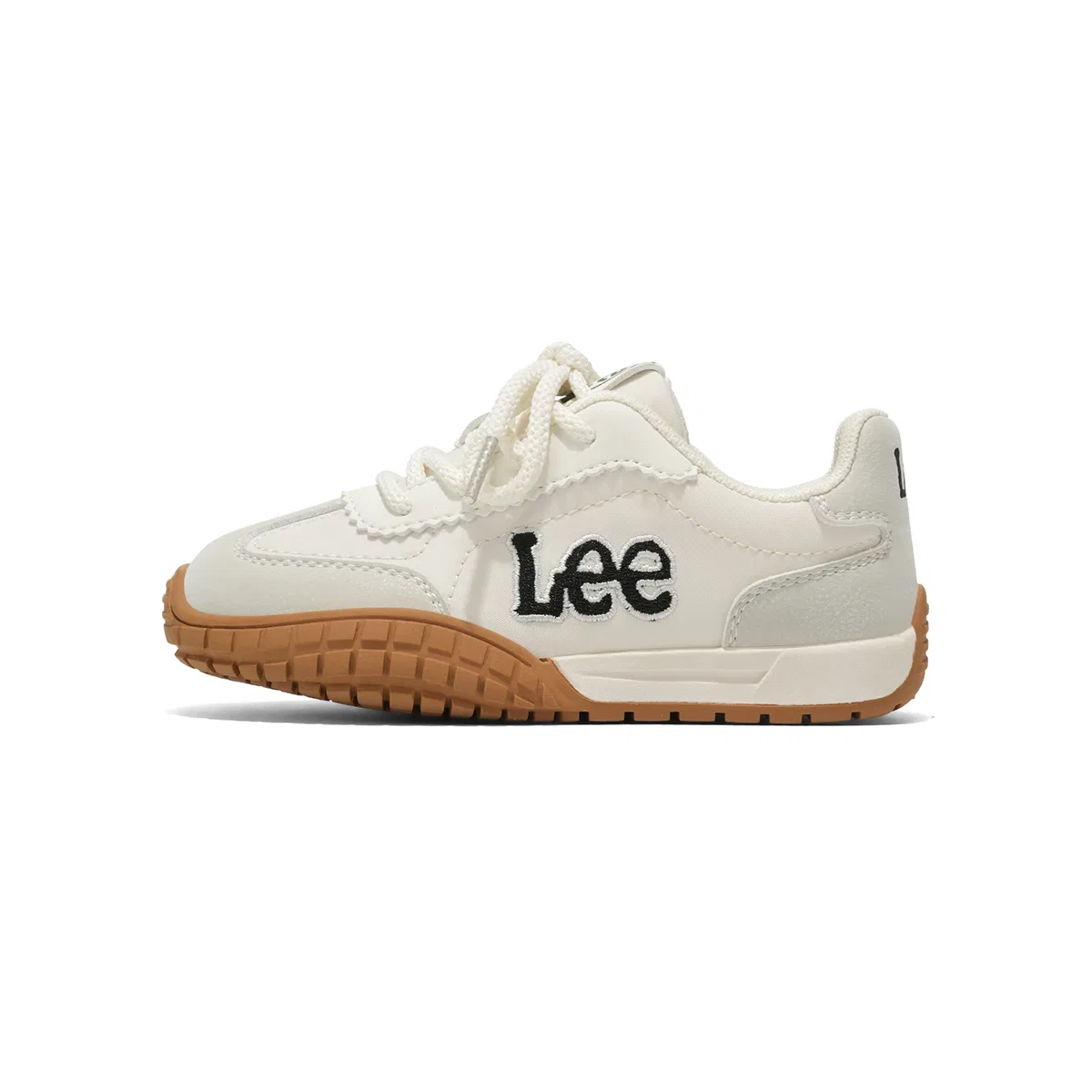 Детские кроссовки из синтетической кожи с текстилем Lee, Beige