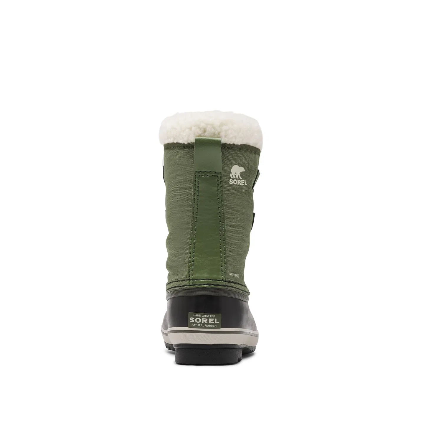 Детские зимние ботинки для мальчиков Yoot Pac Nylon Wp Sorel, Hiker Green — фото 2