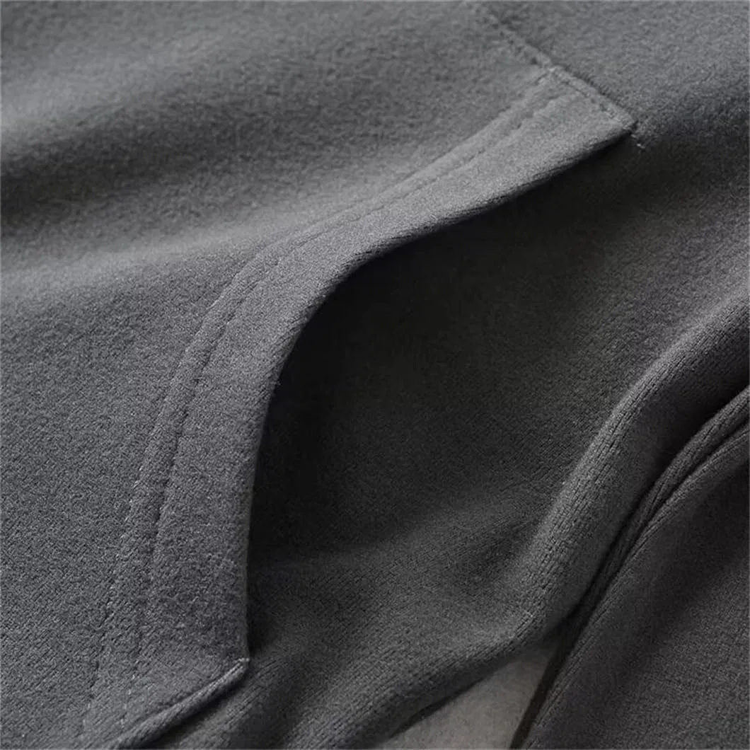 Женская облегающая футболка с воротником-стойкой и молнией, Darkgrey — фото 4