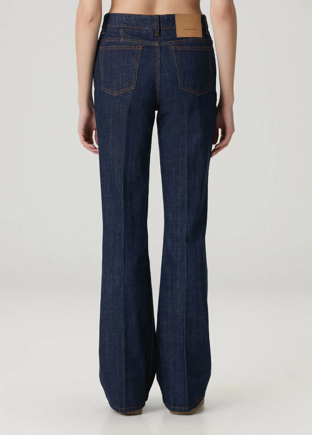 Джинсы Ami Paris, navy — фото 4