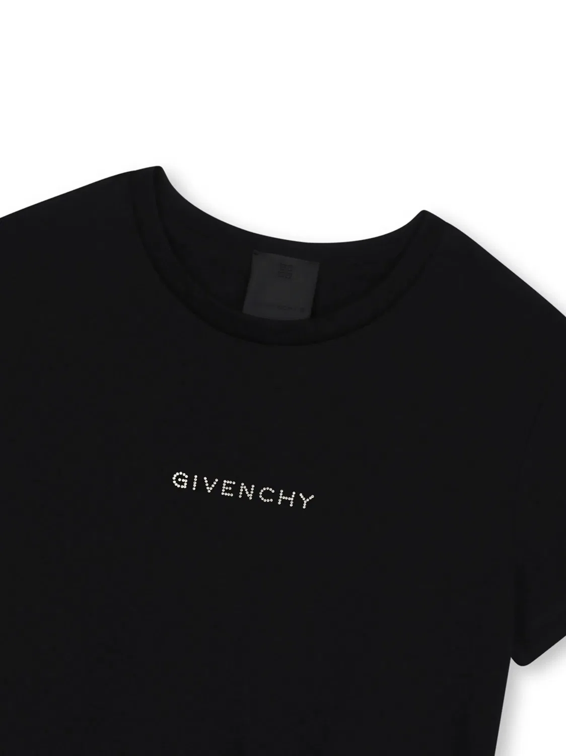 Футболка из хлопка с логотипом Givenchy, черный — фото 2