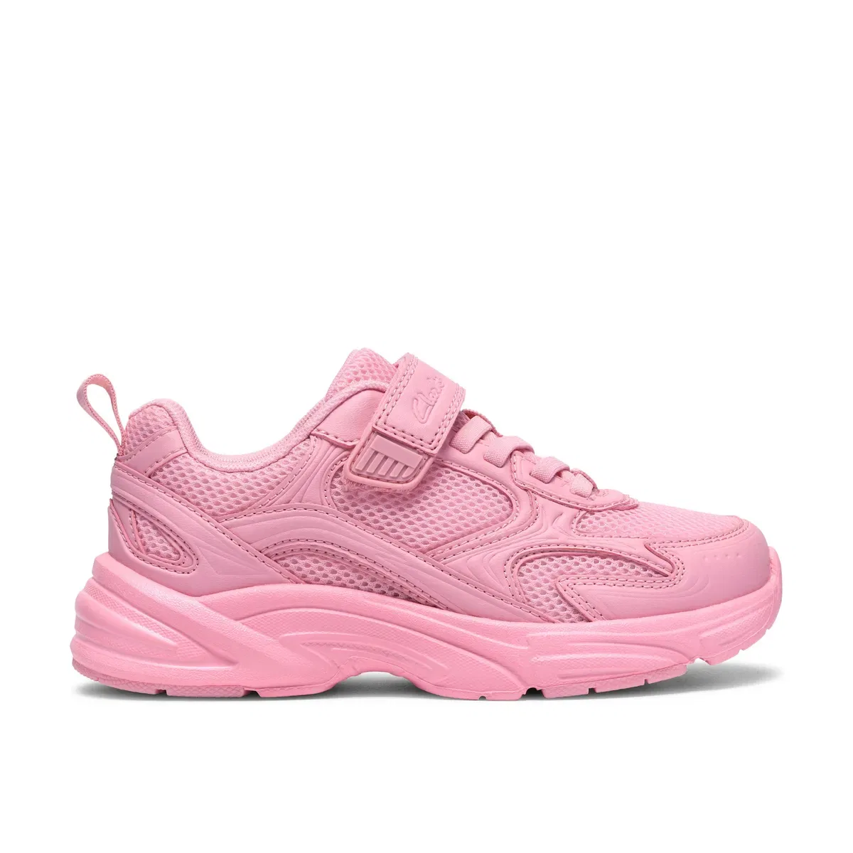Детские кожаные кроссовки Craftonpark K Clarks, Pink