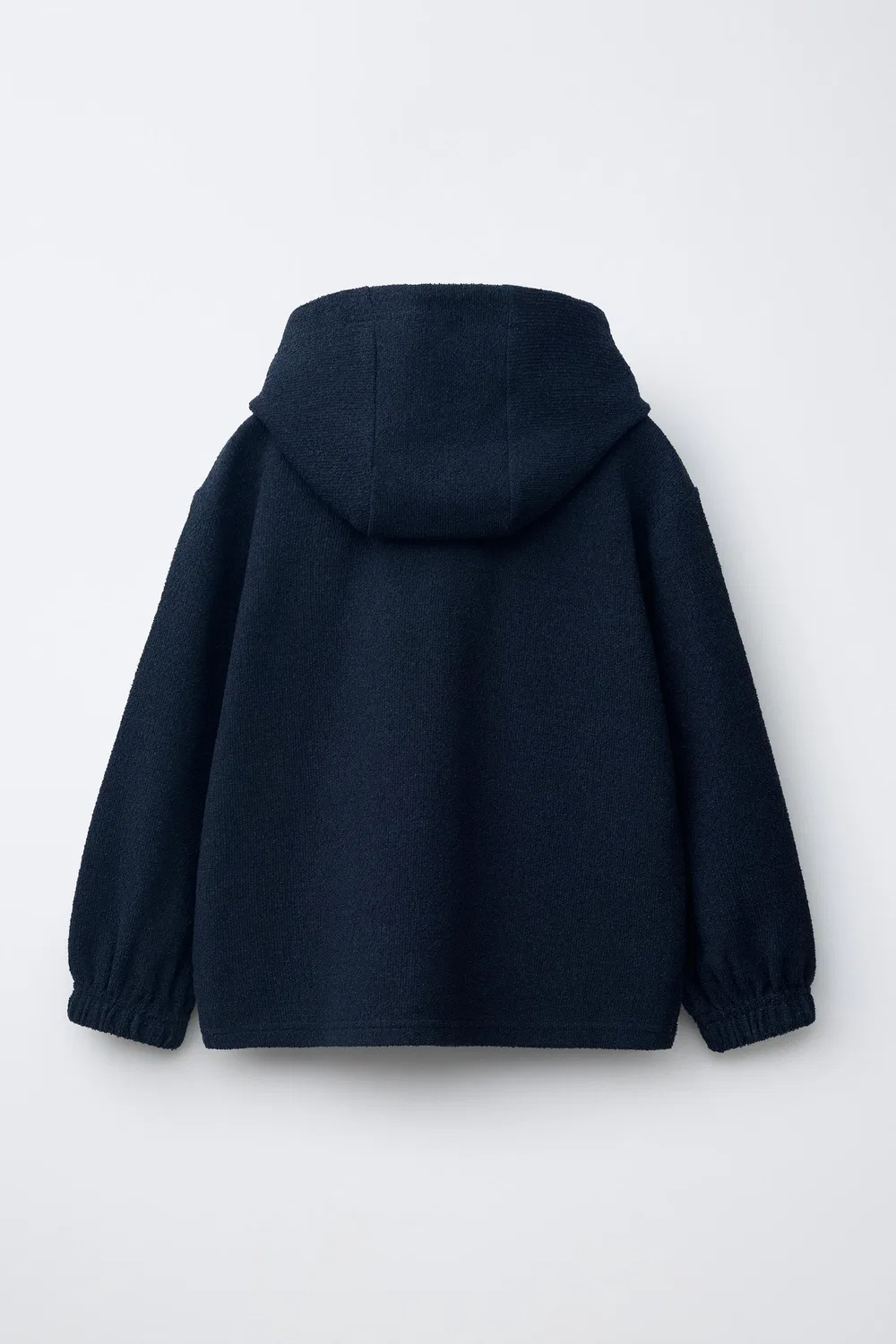 Деревенская рубашка с капюшоном ZARA, Navy Blue — фото 2