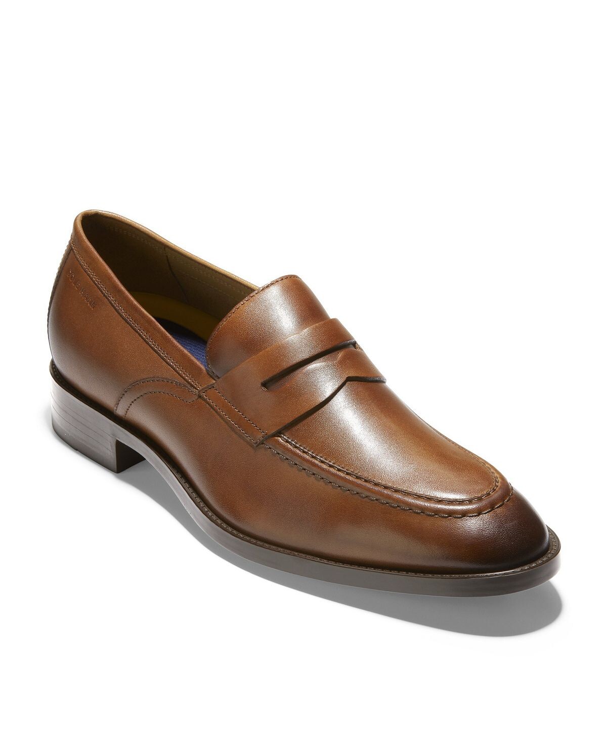 

Мужские пенни-лоферы без шнурков hawthorne Cole Haan, коричневый