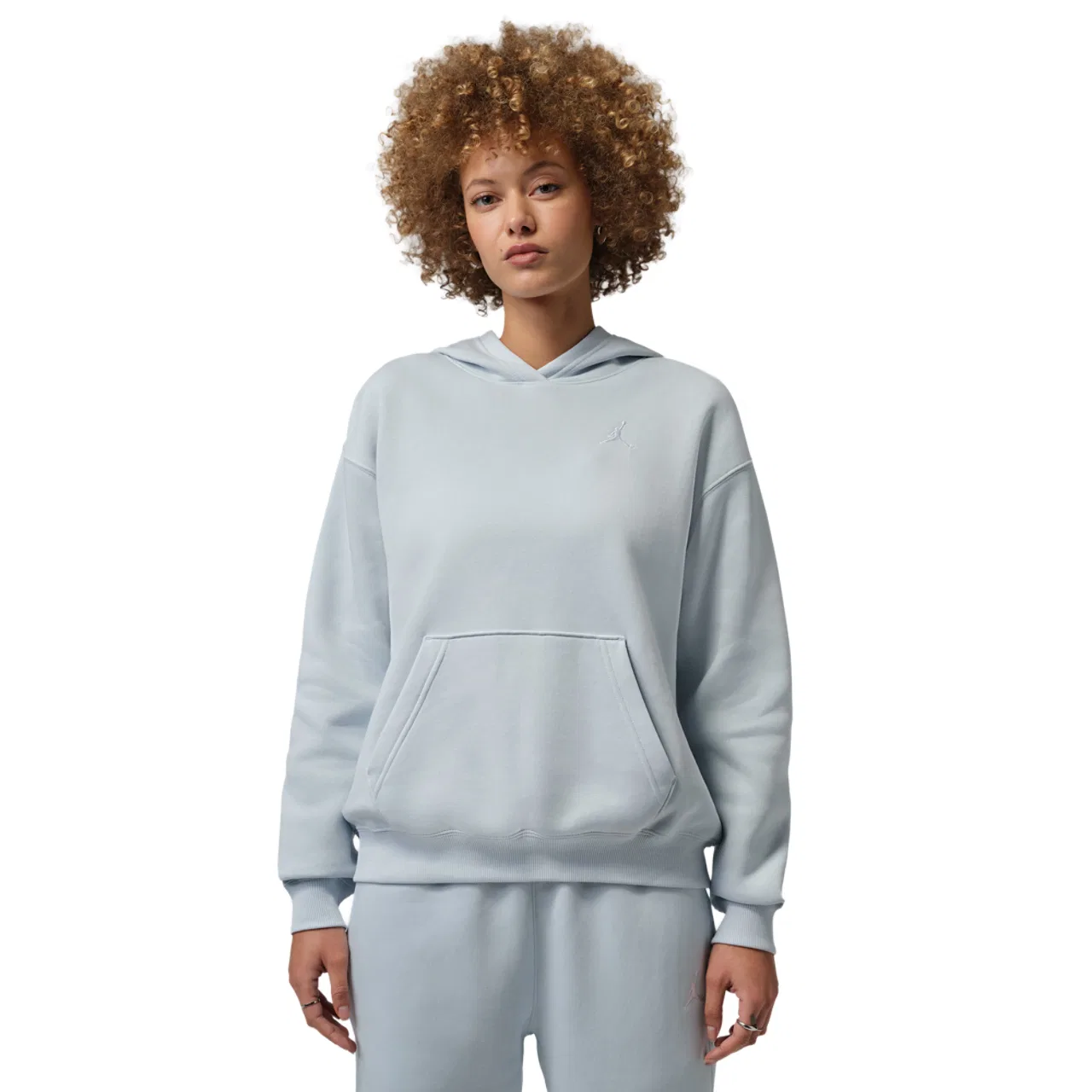 Женская толстовка Brooklyn Fleece Pullover Jordan, цвет Aura/White