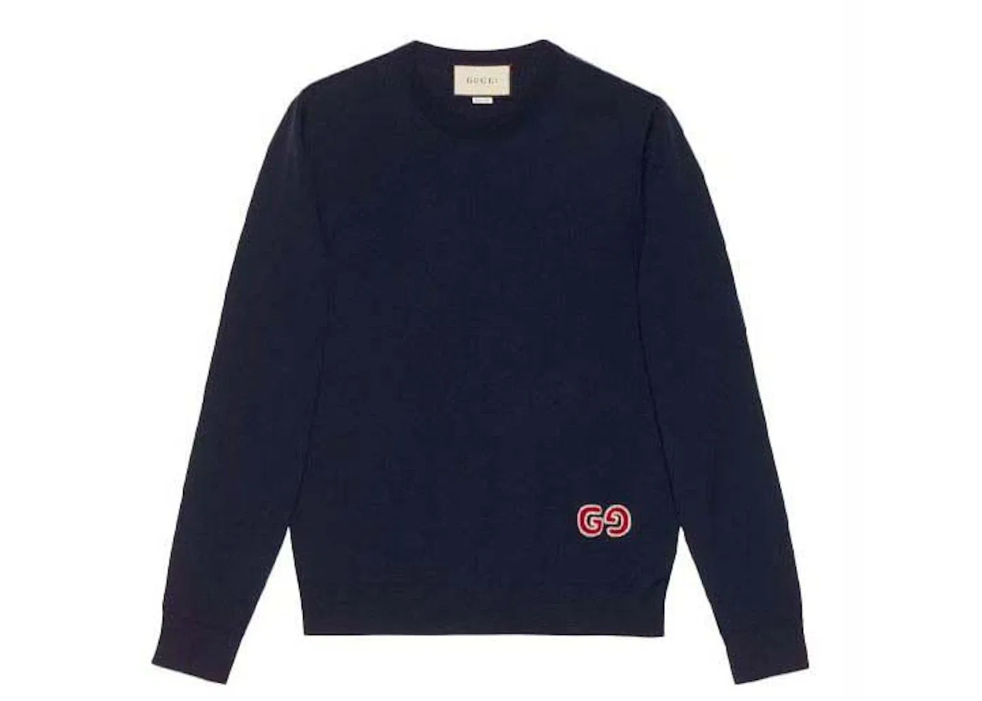 Мужской свитшот с вышивкой GG Jumper Gucci, Navy
