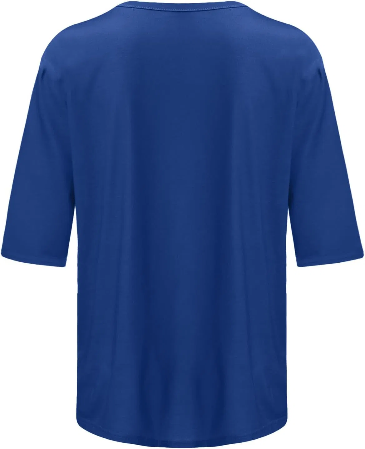 Женская футболка с круглым вырезом Casual, Blue — фото 4