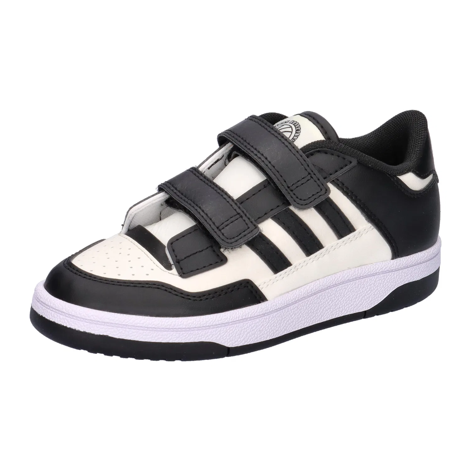 Детские кроссовки с липучками RAPID COURT CF C adidas, Schwarz
